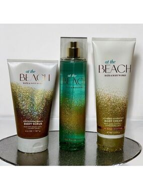 Bath and Body Works At The Beach Body Care Gift Set NWT